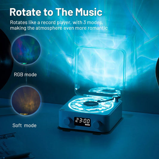 RetroBeat Turntable Wireless Bluetooth Speaker